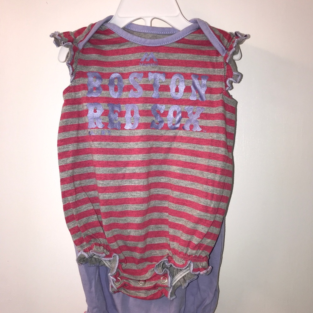 Boston Red Sox duo for baby girl